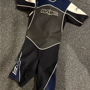 Shorty Wetsuit - Blue, Black and White